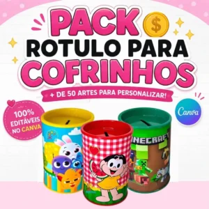 PACK ROTULO PARA COFRINHOS