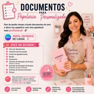 DOCUMENTOS PARA PAPELARIA PERSONALIZADA